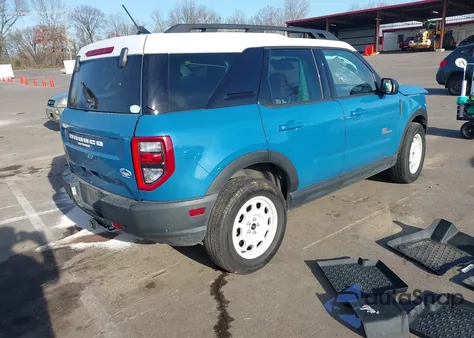 2023 Ford Bronco Sport Heritage Limited z USA, uszkodzony, nr VIN 3FMCR9H97PRD19802